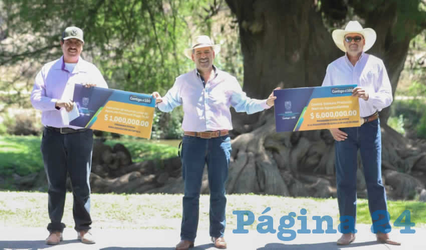 El gobernador hizo entrega simbólica de semilla de maíz que beneficiará a mil 200 productores en 6 mil hectáreas