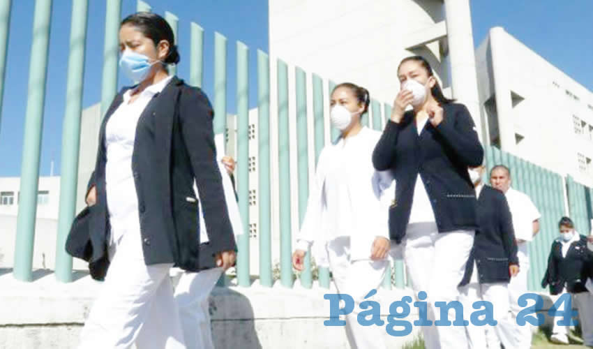 Las agresiones contra los y las enfermeras han ocurrido en el transporte público y en la calle/Foto: Especial