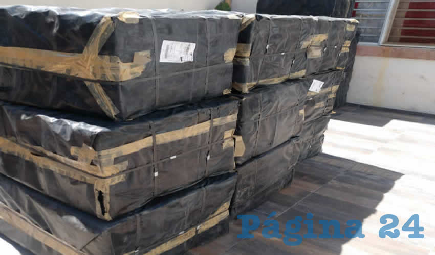 El cargamento de productos ilegales