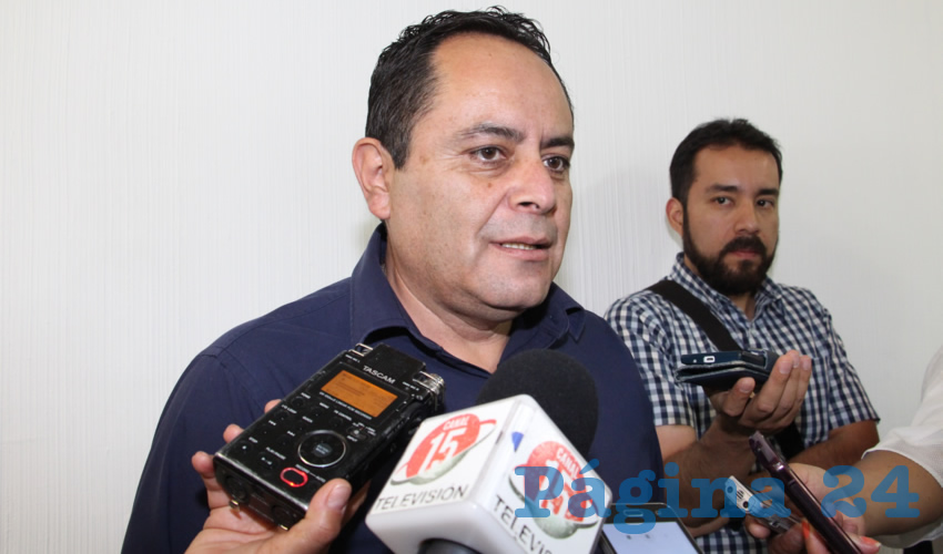 Antonio Caldera Alaniz, titular de la Dirección Estatal de Protección Civil (PC) (Foto Archivo Página 24)