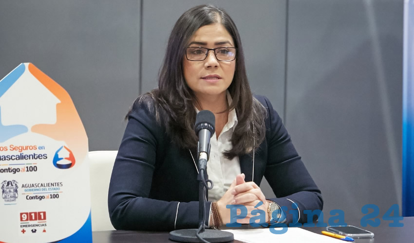 Claudia Ortega Valadez, subsecretaria general de Gobierno