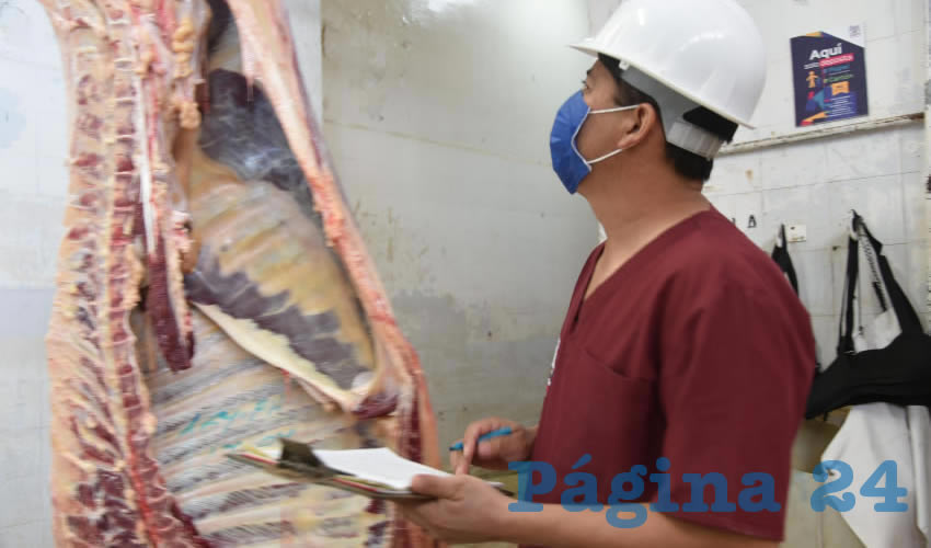 La dependencia continuará vigilando las buenas prácticas y procesos de la carne al interior del rastro