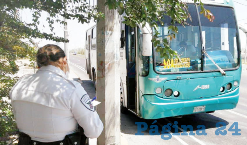 Además de los rondines al transporte público por parte de la Secretaría de Transporte, para evitar agresiones a enfermeras, la Secretaría de Seguridad Estatal mantiene operativos de vigilancia/Foto: Cortesía