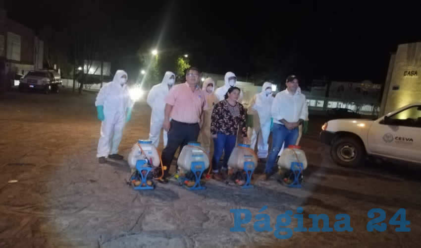 Cabe señalar que, como lo anunció el mandatario estatal, también se realizará este proceso en avenidas principales, plazas y espacios públicos el tiempo que dure la pandemia