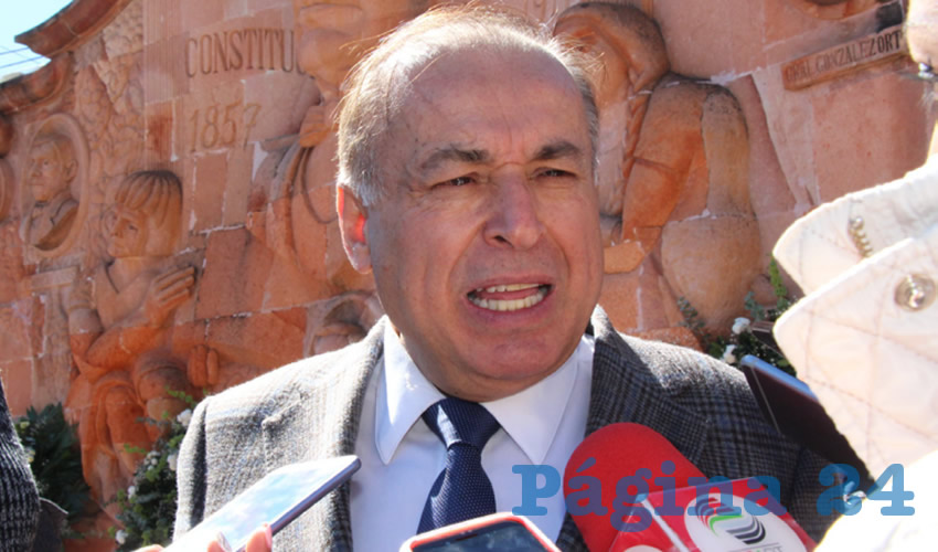 Arturo Nahle García, magistrado presidente del Tribunal Superior de Justicia del Estado de Zacatecas (TSJEZ) (Foto Archivo Página 24)