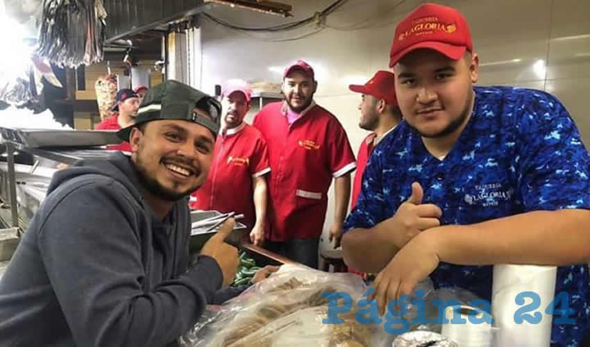 José Luis Delgado y Arturo Zambrano charlaron en la taquería La Gloria