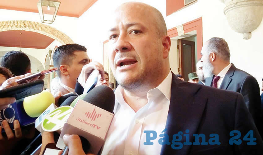 Sobre lo dicho como un logro por el presidente López Obrador, de que la línea 3 del tren ligero estaba terminada, Enrique Alfaro comentó que “yo creo que le informaron mal al presidente, me parece, es un asunto de información al interior del gabinete federal”/Foto: Archivo Página 24