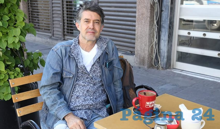 En Café Santamaría disfrutó un rico café Ezequiel Martínez de Escobar