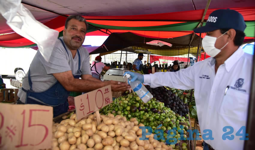 Se difunde la importancia de practicar medidas de higiene durante las actividades, principalmente en los expendios de alimentos y bebidas