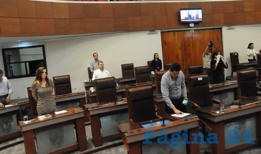 Por lo que la aprobación por 23 diputados presentes en sesión ordinaria de la Legislatura de Zacatecas, aumenta el número de entidades que han avalado la reforma constitucional (Foto Merari Martínez Castro)