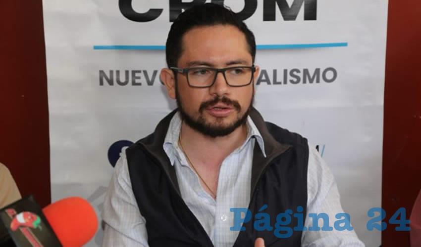 Jesús Ramírez Pérez, líder de la CROM (Foto: Archivo)