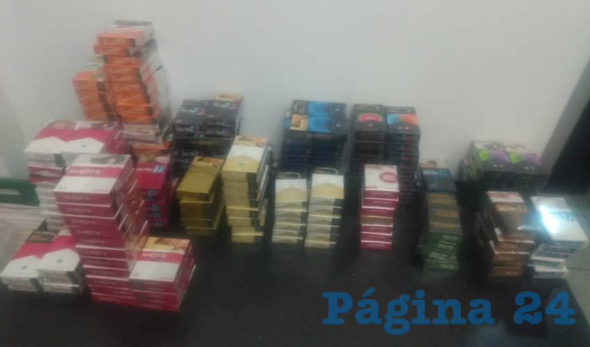 La mercanc&iacute;a que sustrajo Juan Sebasti&aacute;n &ldquo;N &ldquo;N&rdquo; de una tienda S&uacute;per Bara
