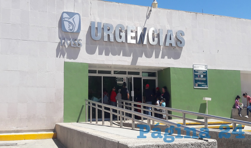 Ambos fueron trasladados al Hospital del IMSS