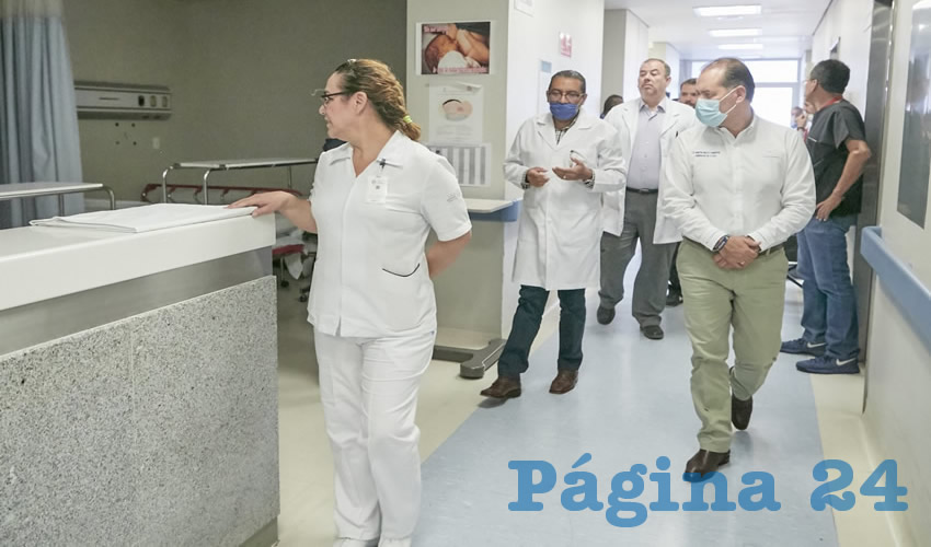 Durante su visita por este recinto, Orozco Sandoval comprobó que se cuente con las instalaciones dignas y el material suficiente