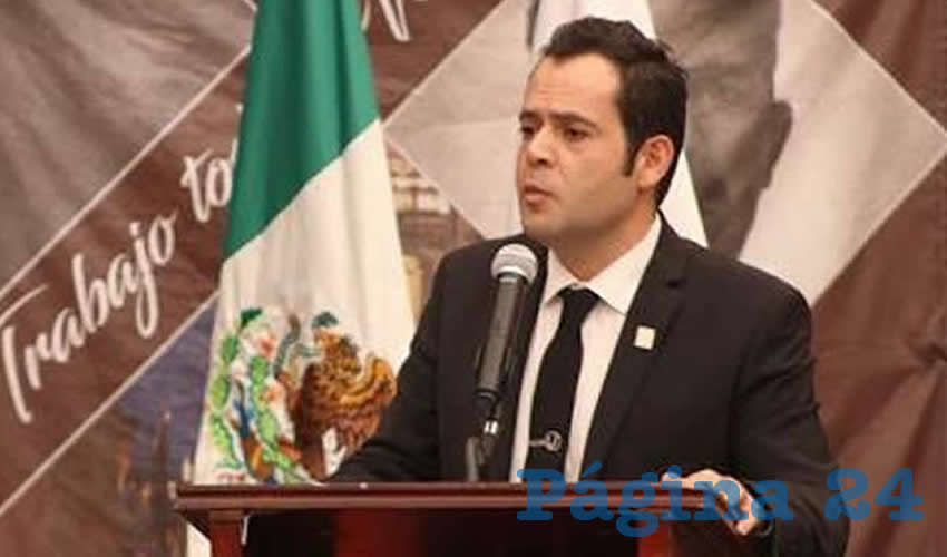 Ulises Mejía Haro, alcalde de Zacatecas