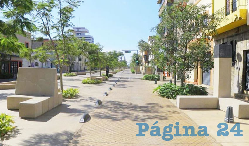 Locatarios de la céntrica zona presentaron plan para poner en marcha –de forma piloto– un corredor comercial en el cual adoptarían medidas extremas y protocolos de sanitización para evitar conglomeraciones, esto como forma de reactivar su golpeada economía/Foto: Cortesía
