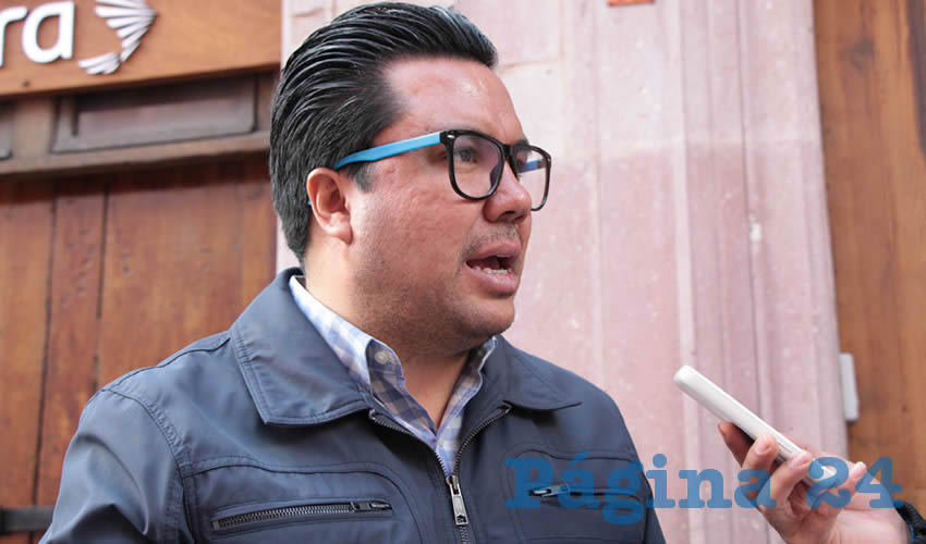 Omar Carrera Pérez, diputado local por Movimiento de Regeneración Nacional (Morena) (Foto Rocío Castro Alvarado)