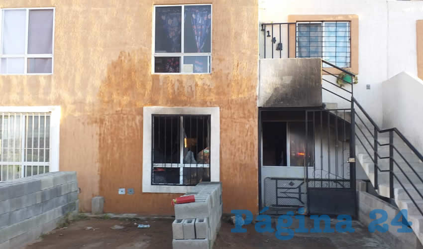 La casa siniestrada est&aacute; ubicada en calle Jes&uacute;s Dur&oacute;n 114, en el fraccionamiento Vi&ntilde;edos del Sur