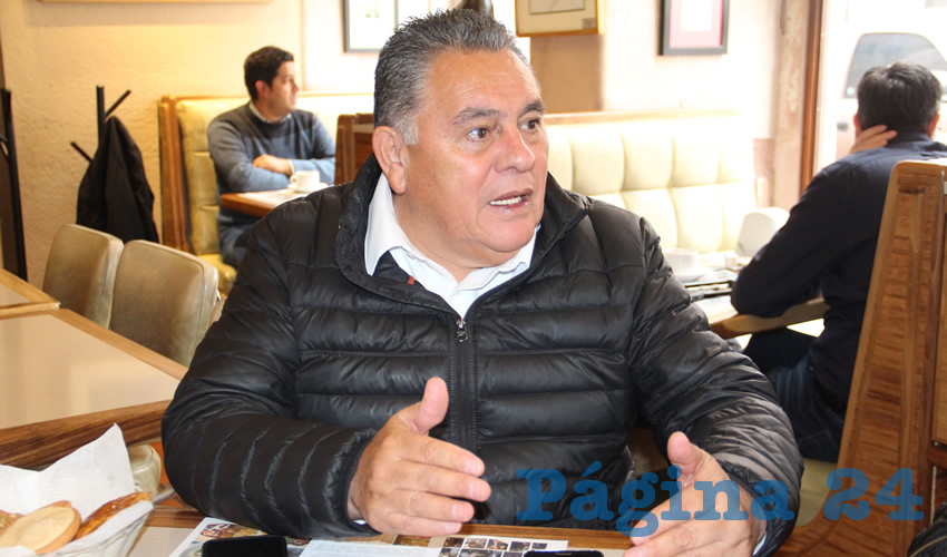 Arturo Ortiz Méndez, dirigente estatal del Partido de la Revolución Democrática (PRD) (Foto Archivo Página 24)