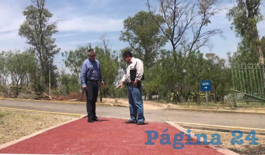 Se está rehabilitando y ampliando el sistema de riego, fachada, módulos de baños y trotapista