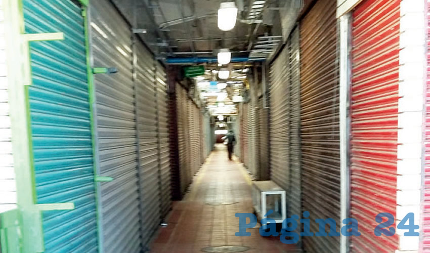 Es evidente la falta de clientes en el lugar, por lo que locatarios pidieron a la ciudadanía que acudan a este sitio a realizar sus compras para apoyar la economía local/Foto: Francisco Tapia