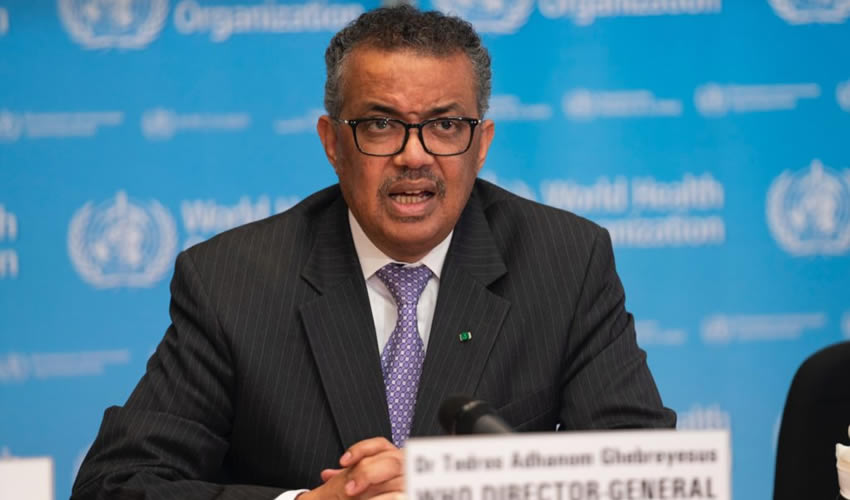 Tedros Adhanom, director de la Organización Mundial de la Salud (OMS) (Foto: Cortesía/OMS)
