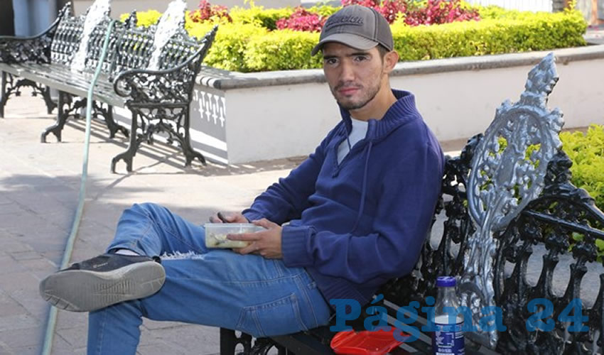 En Jardín de San José desayunó Rubén Reyes Hernández