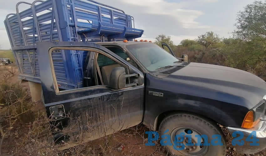 La camioneta abandonada