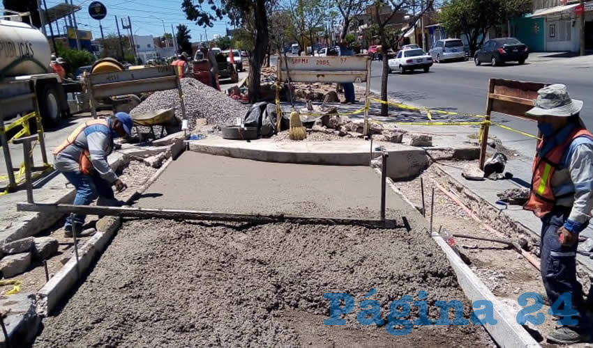 El descenso en la afluencia vehicular y de personas en los espacios p&uacute;blicos permite realizar diversos trabajos de mantenimiento
