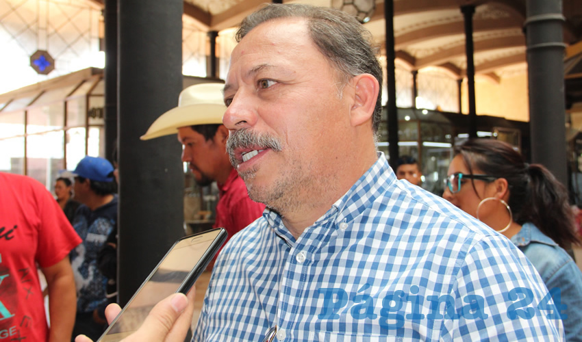 Alejandro Rivera Nieto, secretario general del Sindicato Independiente de Trabajadores del Estado de Zacatecas (SITEZ) (Foto Archivo Página 24 Zacatecas)