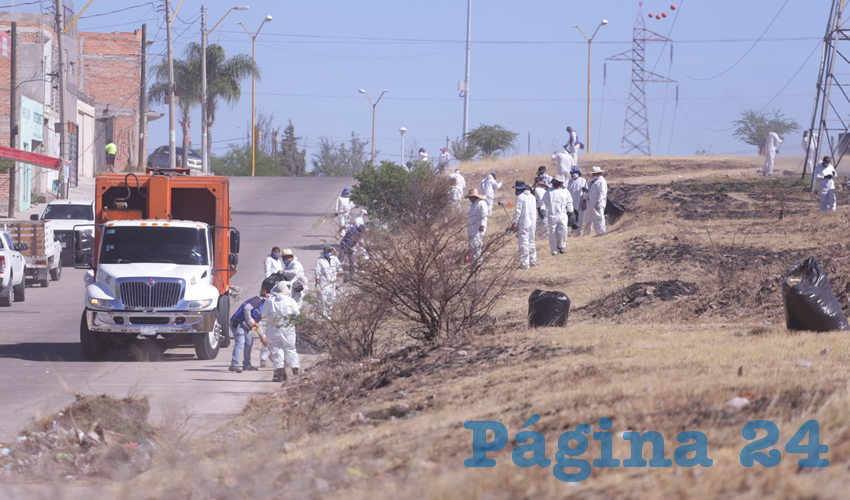 El mega operativo de limpieza continuar&aacute; en otros puntos de la capital buscando evitar que se generen focos de infecci&oacute;n