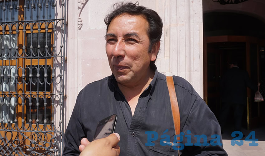 Martín Letechipia Alvarado, titiritero, artista y activista (Foto Archivo Página 24)