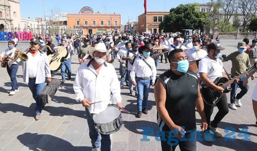 Te&oacute;filo Garc&iacute;a Montejano, subsecretario para Grupos Sociales Marginados del Sindicato Nacional de Trabajadores de la M&uacute;sica (Foto: Eddylberto Lu&eacute;vano Santill&aacute;n)