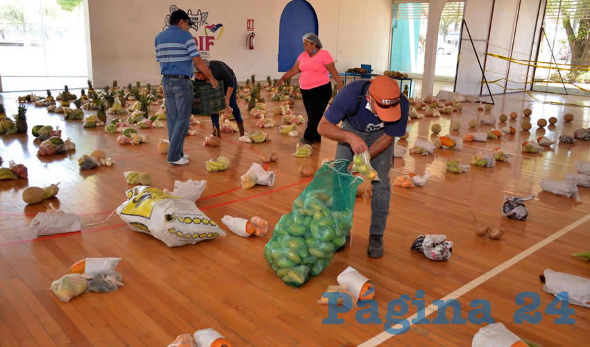El Consejo de Administración y Locatarios del Centro Comercial Agropecuario han donado al DIF Municipal de Aguascalientes alrededor de 15 toneladas de alimentos