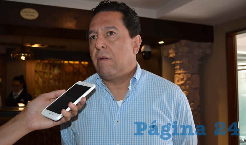 Raúl Muñoz del Cojo, presidente de la Asociación de Hoteles y Moteles de Zacatecas (Foto Archivo Página 24)