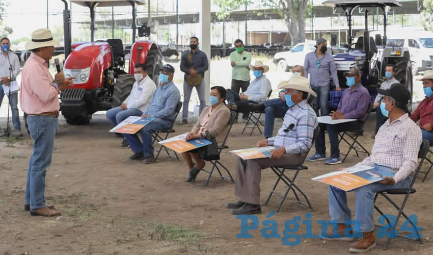 Hoy más que nunca el gobernador Martín Orozco Sandoval continúa brindando apoyo a los productores locales