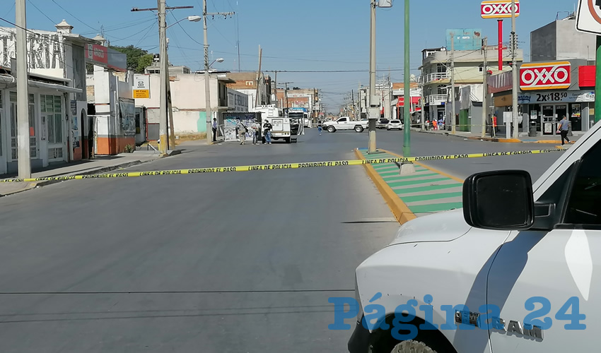 El arribó de los policías ministeriales