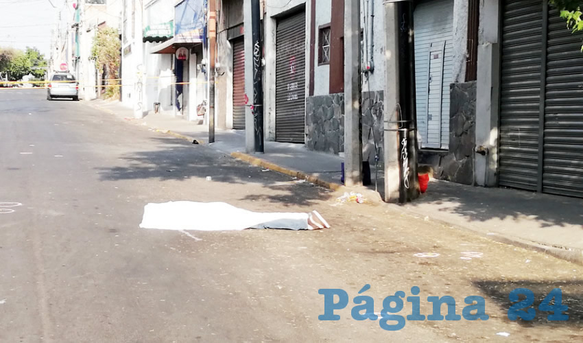 Un hombre fue asesinado de al menos 15 balazos, en la zona centro de Guadalajara/Foto: Especial