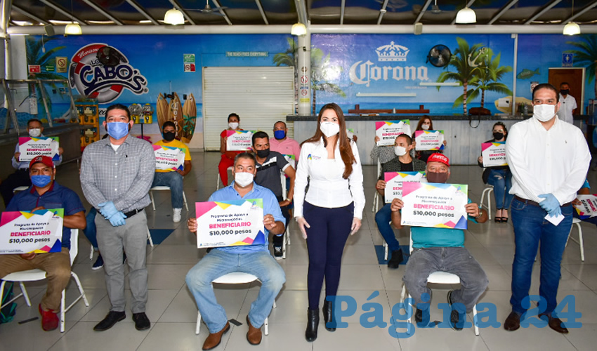 Estos apoyos se estar&aacute;n otorgando de forma continua para ayudar a la gente a mantener sus negocios y salir adelante