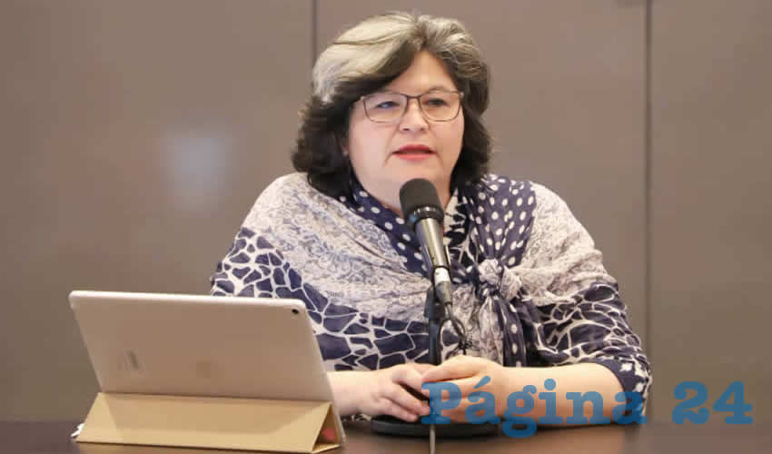 Mar&iacute;a Eugenia Velasco Mar&iacute;n, directora del &aacute;rea de prevenci&oacute;n y control de enfermedades del ISSEA