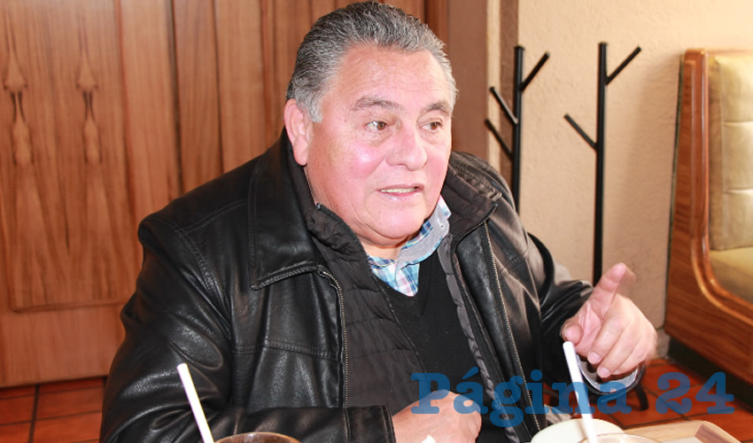Arturo Ortiz Méndez dirigente estatal del PRD (Foto: Archivo Página 24)