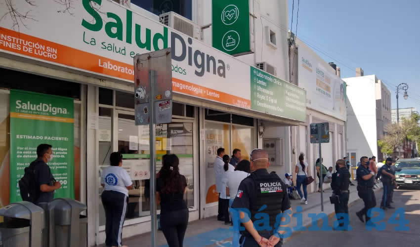 El laboratorio Salud Digna, donde ocurri&oacute; el deceso