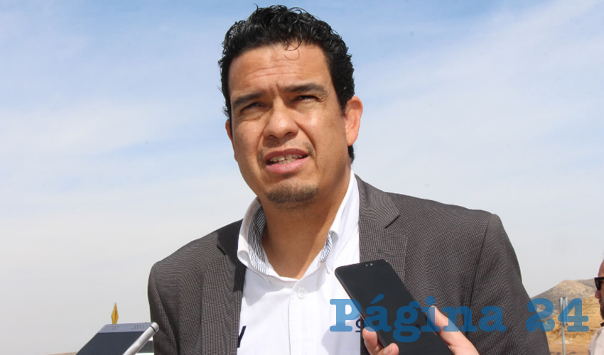 Reynaldo Delgadillo Moreno, presidente municipal de Calera (Foto Archivo Página 24)