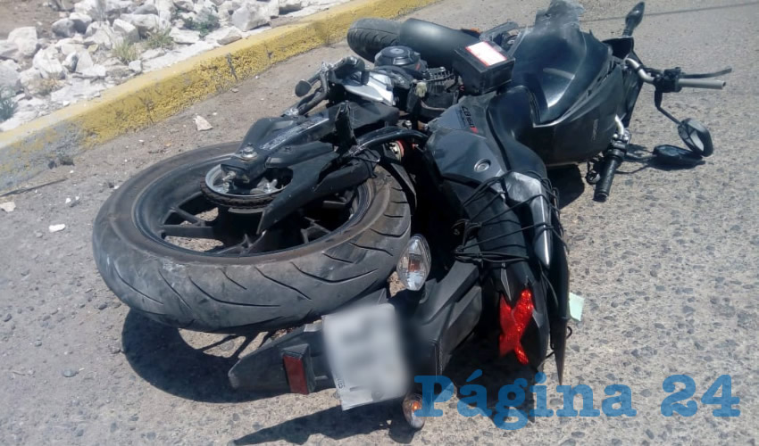 La jaca de acero Honda que tripulaba H&eacute;ctor &ldquo;N&rdquo; &ldquo;N&rdquo;, de 41 a&ntilde;os de edad