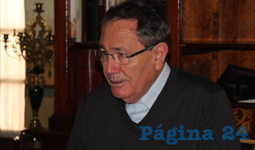 Sigifredo Noriega Barceló, obispo de la Diócesis de Zacatecas (Foto Archivo Página 24)