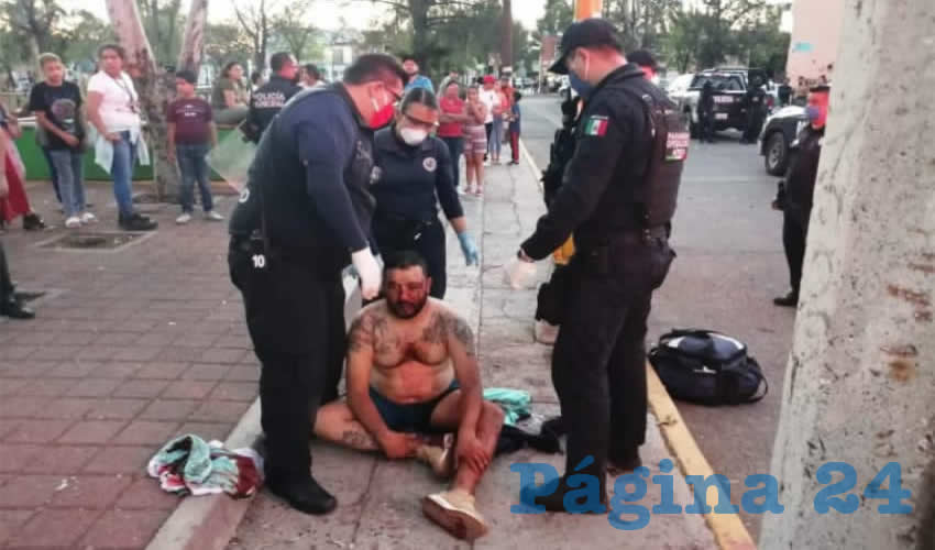 Cinco personas fueron atendidas por param&eacute;dicos, tras dispersarse la mayor&iacute;a de los cerca de 30 rijosos