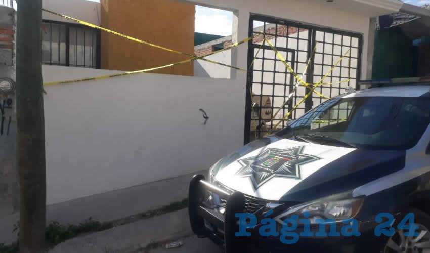 El crimen se cometió en la casa situada en calle Martín Casillas 119, en el fraccionamiento Lomas de San Jorge