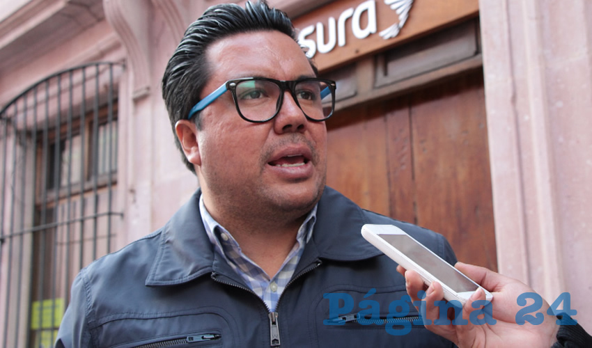 Omar Carrera Pérez, diputado local por Movimiento de Regeneración Nacional (Morena) (Foto Archivo Página 24)