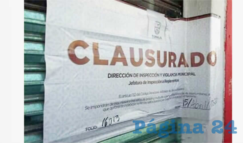Según dijeron las autoridades municipales, se agota el diálogo con quienes mantiene abiertos sus negocios, esto para evitar “actos de autoridad” que afecten a los ciudadanos. De no acatar, entonces se procede a la clausura/Foto: Archivo Página 24