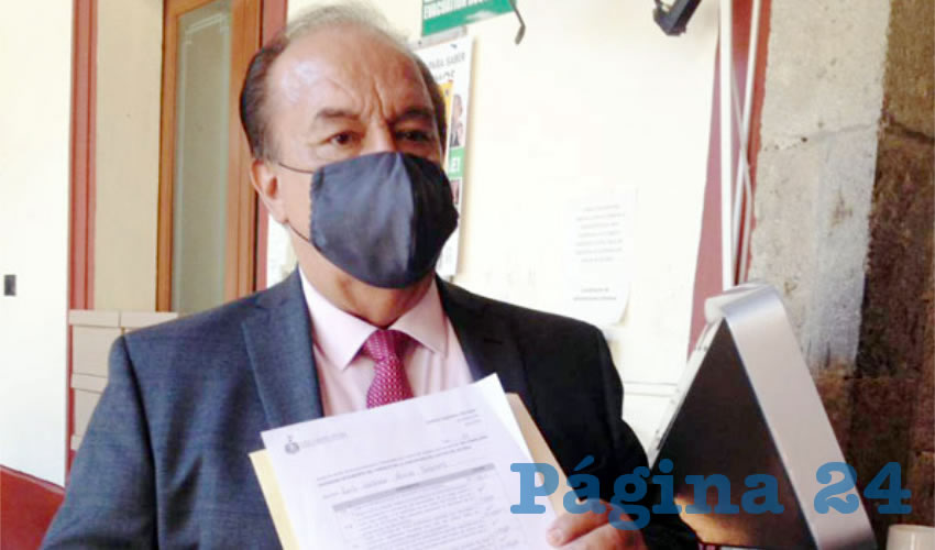 Antonio Rocha Santos, el ex magistrado del TAE y académico de la UdeG, dijo que los juicios en línea permitirían despresurizar la sobresaturación en los juzgados, lo que daría paso al principio de inmediatez procesal y de justicia pronta y expedita/Foto: Francisco Tapia